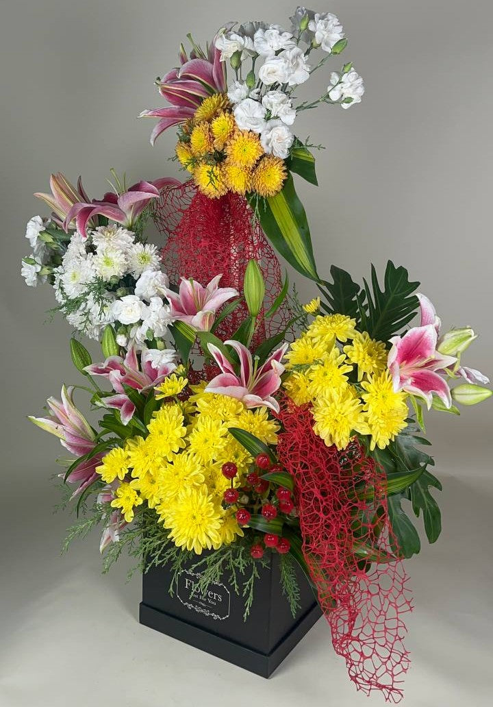 Sunset Symphony Floral Tower ๐ผ๐๐ฟ