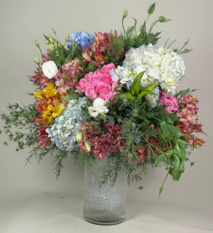 Elysian Bloom Vase Arrangement 🌿🌸🌼